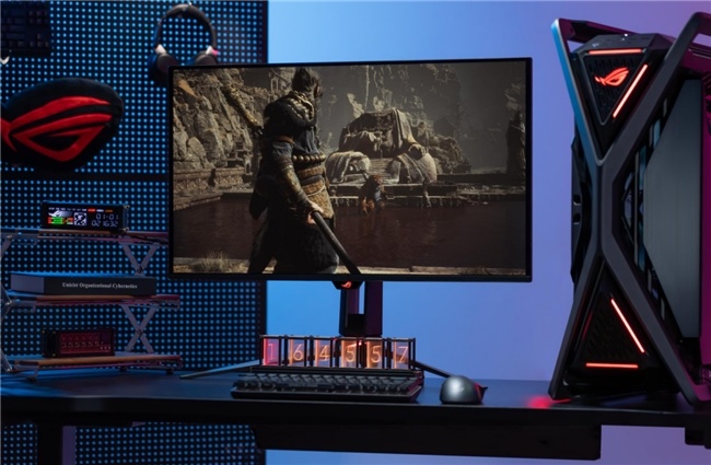 神32三代电竞显示器旗舰之姿主宰战场！pg电子免费试玩模拟器新年神屏ROG超