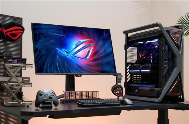 神32三代电竞显示器旗舰之姿主宰战场！pg电子免费试玩模拟器新年神屏ROG超(图3)