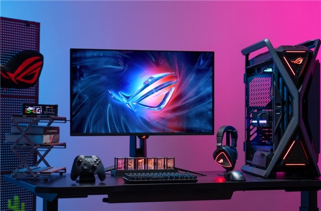 神32三代电竞显示器旗舰之姿主宰战场！pg电子免费试玩模拟器新年神屏ROG超(图5)